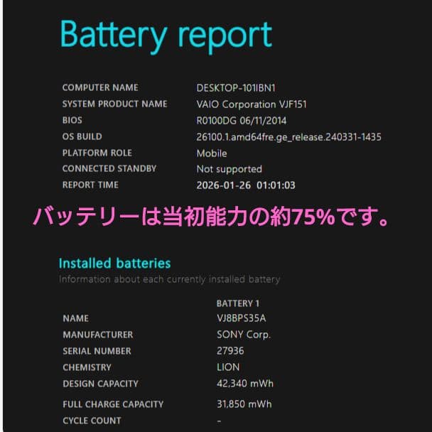 設定済✨️VAIO Fit 15E✨️タッチパネル/Win11/SSD/オフィス