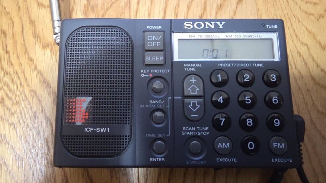 SONY ICF-SW1S シンセサイザーレシーバーシステム