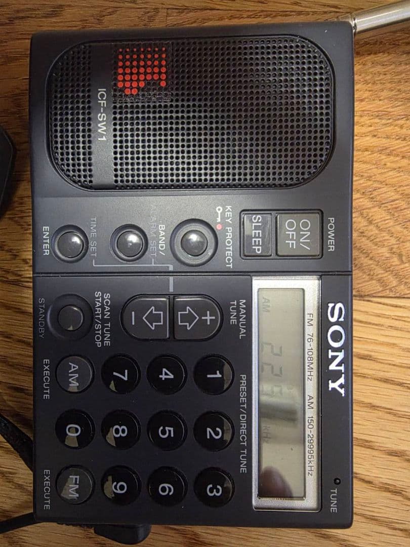 SONY ICF-SW1S シンセサイザーレシーバーシステム