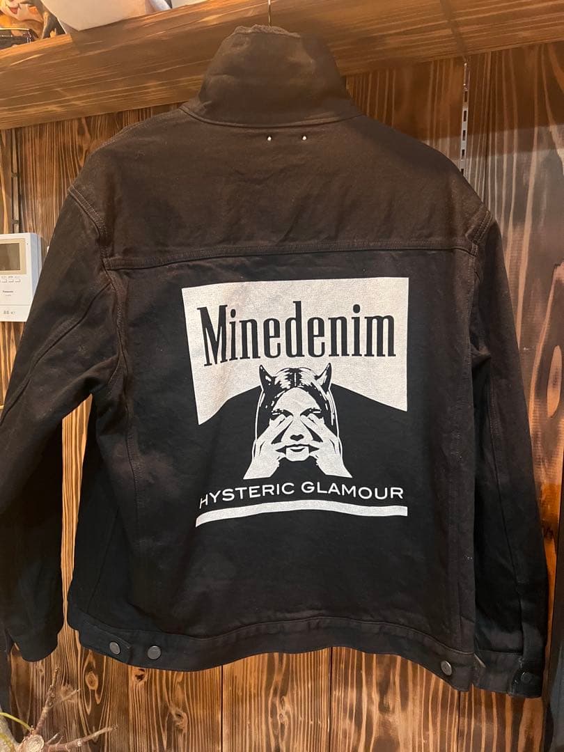 HYSTERIC GLAMOUR MINEDENIM ブラックデニムジャケット