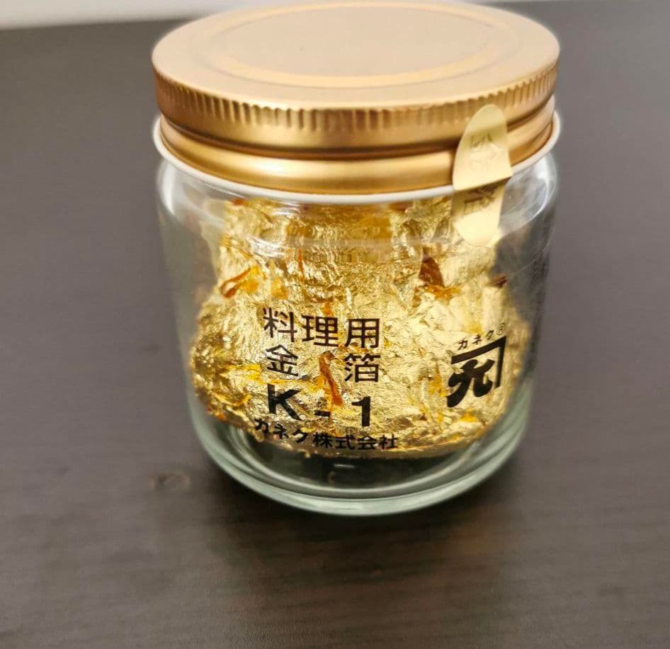 ★新品・未開封★カネク★料理用金箔K-2 0.4g★高騰中ですが値下げしてます！