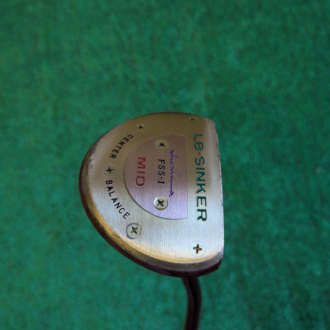 【希少】本間ゴルフ　LB-SINKER FSS-1 MID パーシモンパター