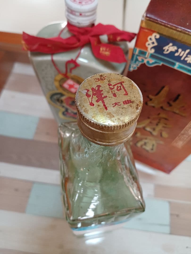 洋河大曲 80年代 & 杜康酒 91年 2本 白酒 中国酒 貴州茅台酒 五粮液