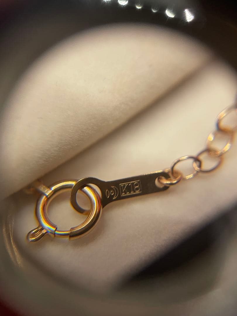 TASAKI タサキ　ハート型マベパール　ネックレス　K18