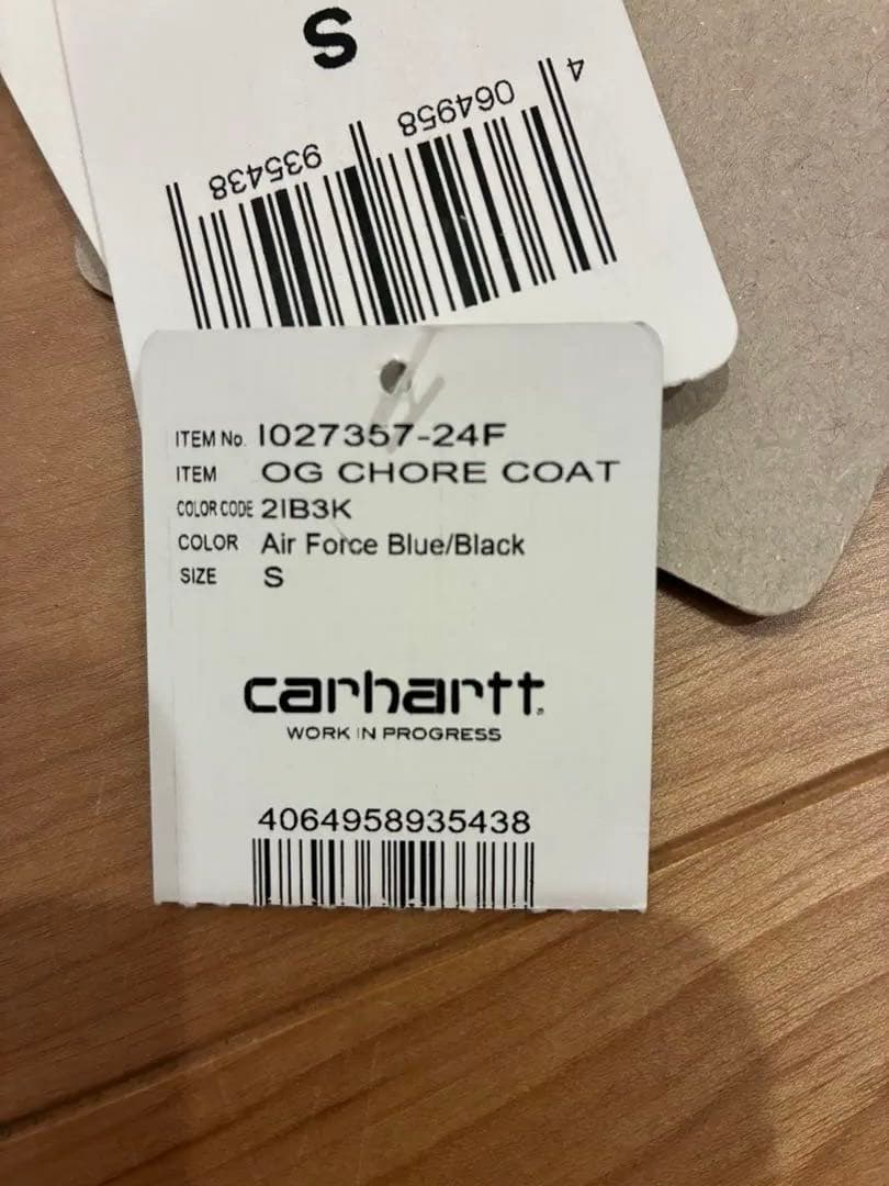 Carhartt WIP OG チョアコート　紺　Sサイズ　24FW 極美品