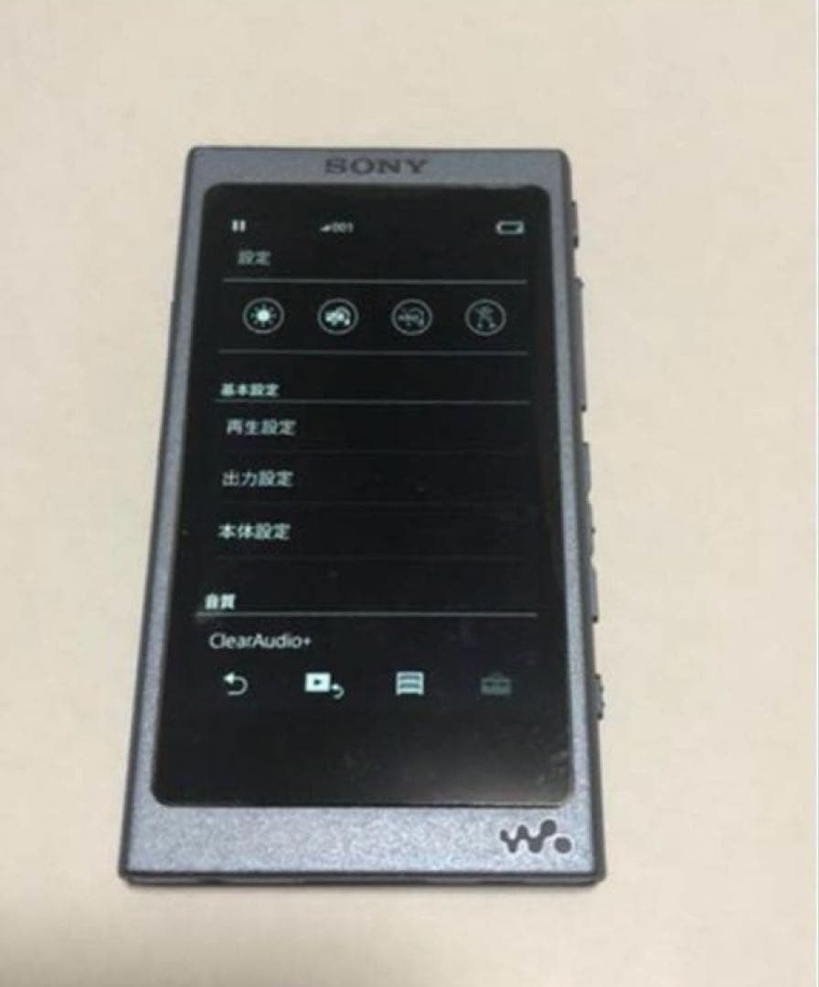 NW-45HN ウォークマン ノイズキャンセリング ハイレゾ ブルー