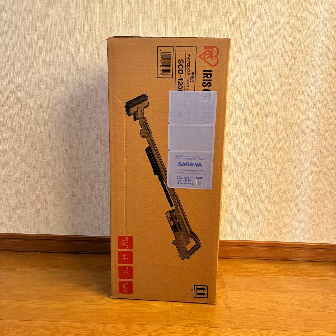 アイリスオーヤマ サイクロンスティッククリーナー SCD-120P 新品未使用