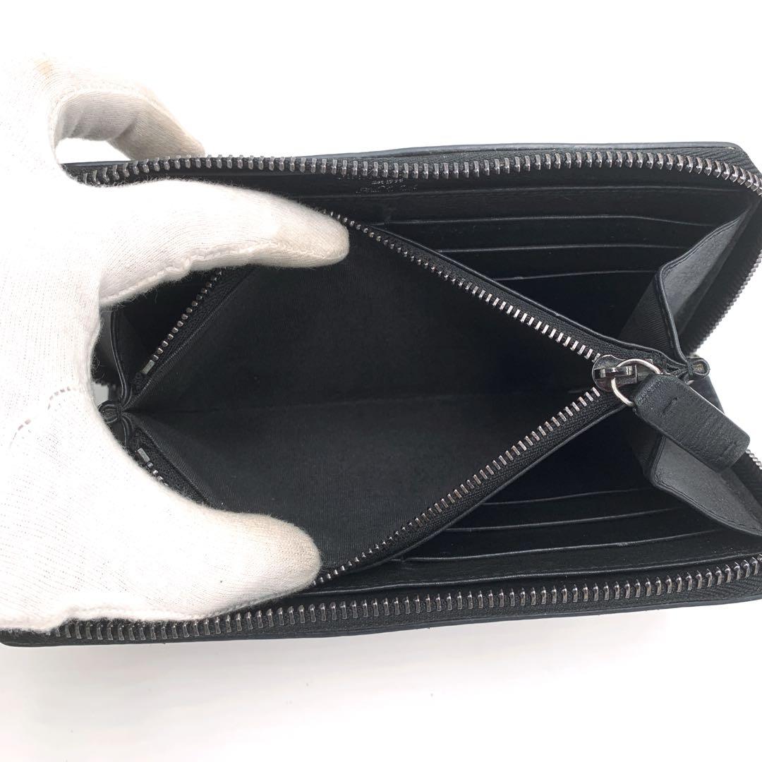 【美品✨】JIMMY CHOO 星型スタッズ 長財布 ラウンドファスナー