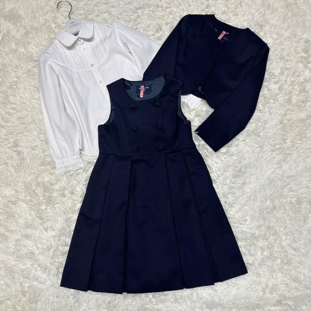 コムサフィユ　女の子　卒園入学式お受験　フォーマルセット　120【匿名配送】