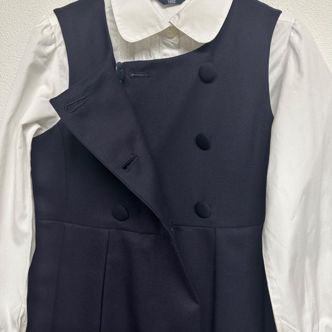 コムサフィユ　女の子　卒園入学式お受験　フォーマルセット　120【匿名配送】