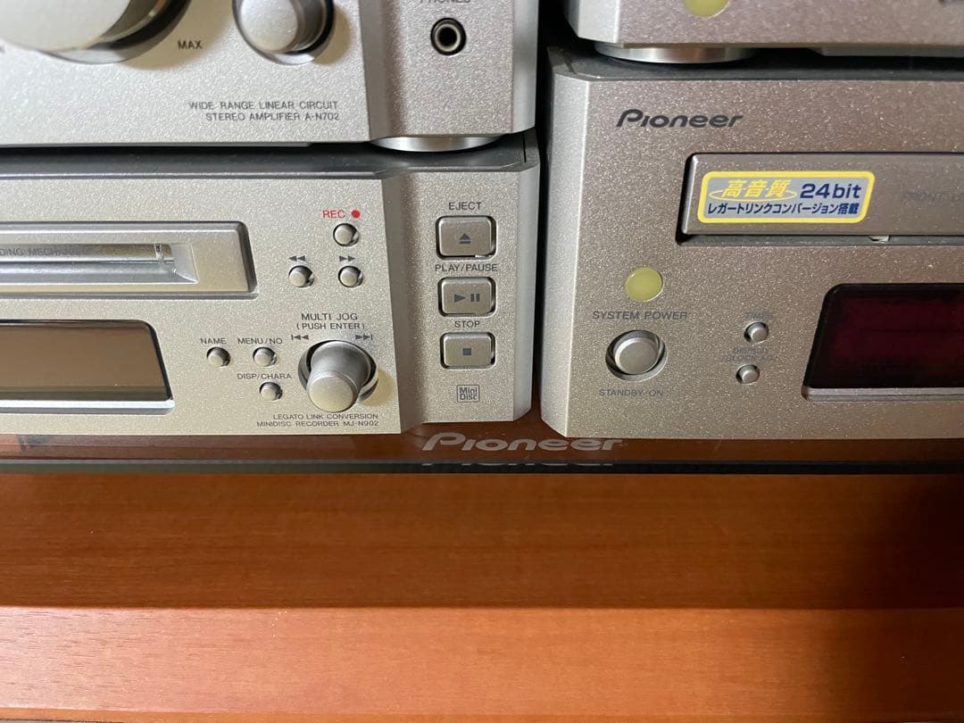 Pioneer（パイオニア）FILL／ミニコンポ／インシュレーター＆ラック付