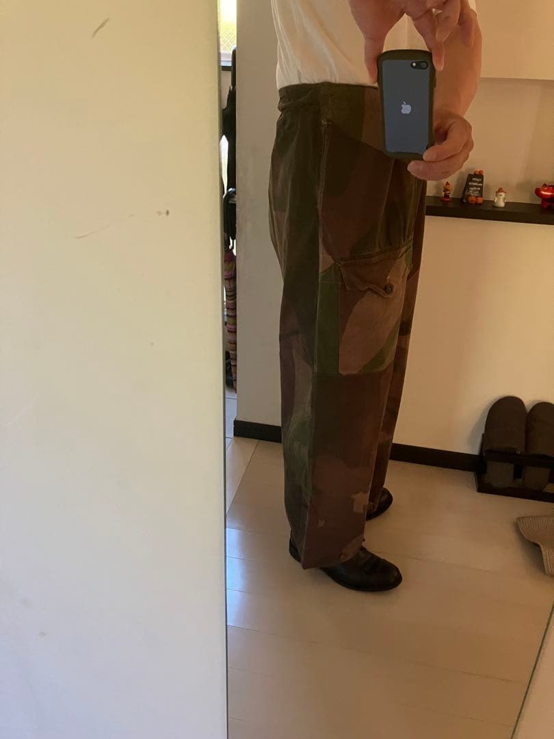 サイズ1 イギリス軍　SAS ブラッシュストロークカモパンツ