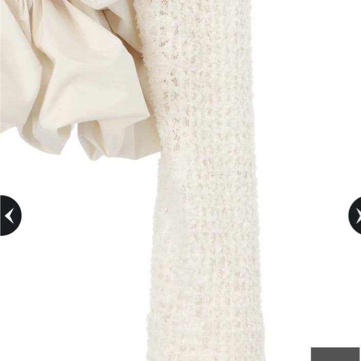 新品 CADUNE　裾バルーンブラウス