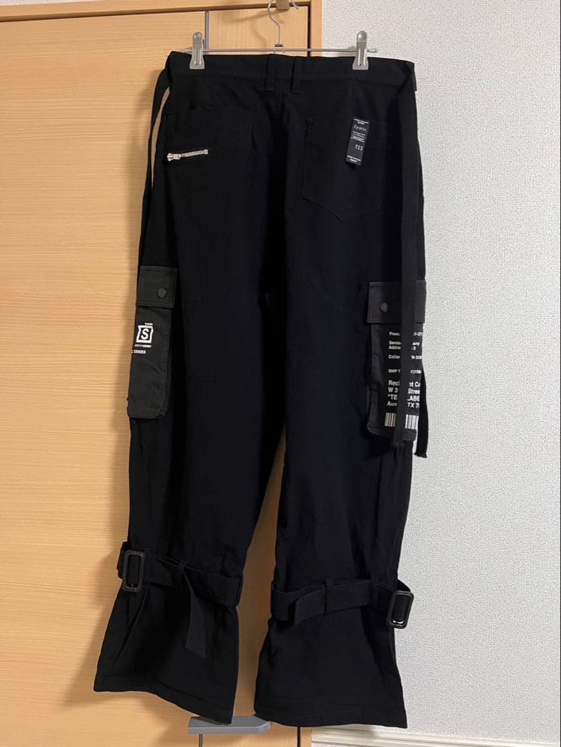 SHAREEF シャリーフ カーゴパンツ ブラック