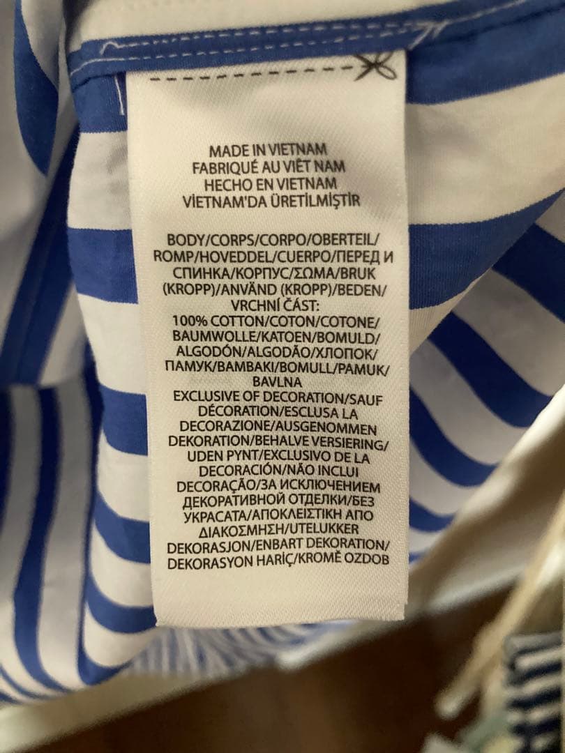 【極美品】Polo Ralph Lauren ストライプ ロングシャツワンピース