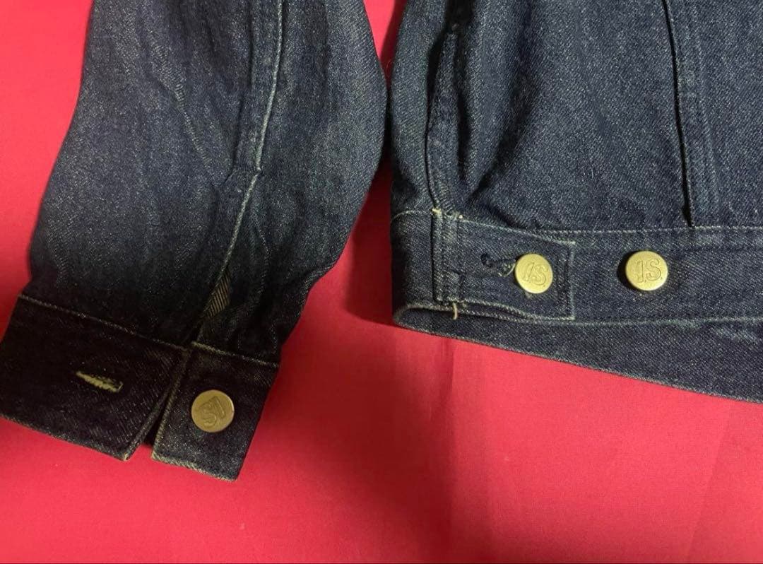 I.S. イッセイミヤケ　イッセイスポーツ ショート丈 デニム　Gジャン