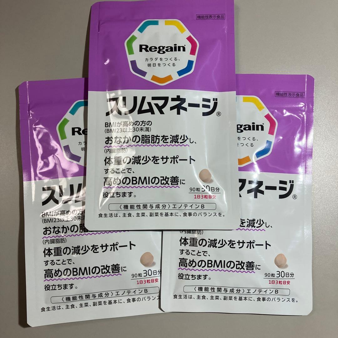Regain スリムマネージ 90粒 3袋