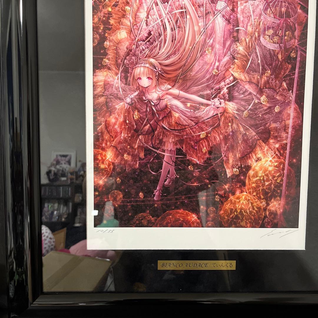 値下げ中！てぃんくる　版画　BIANCO AUDACE