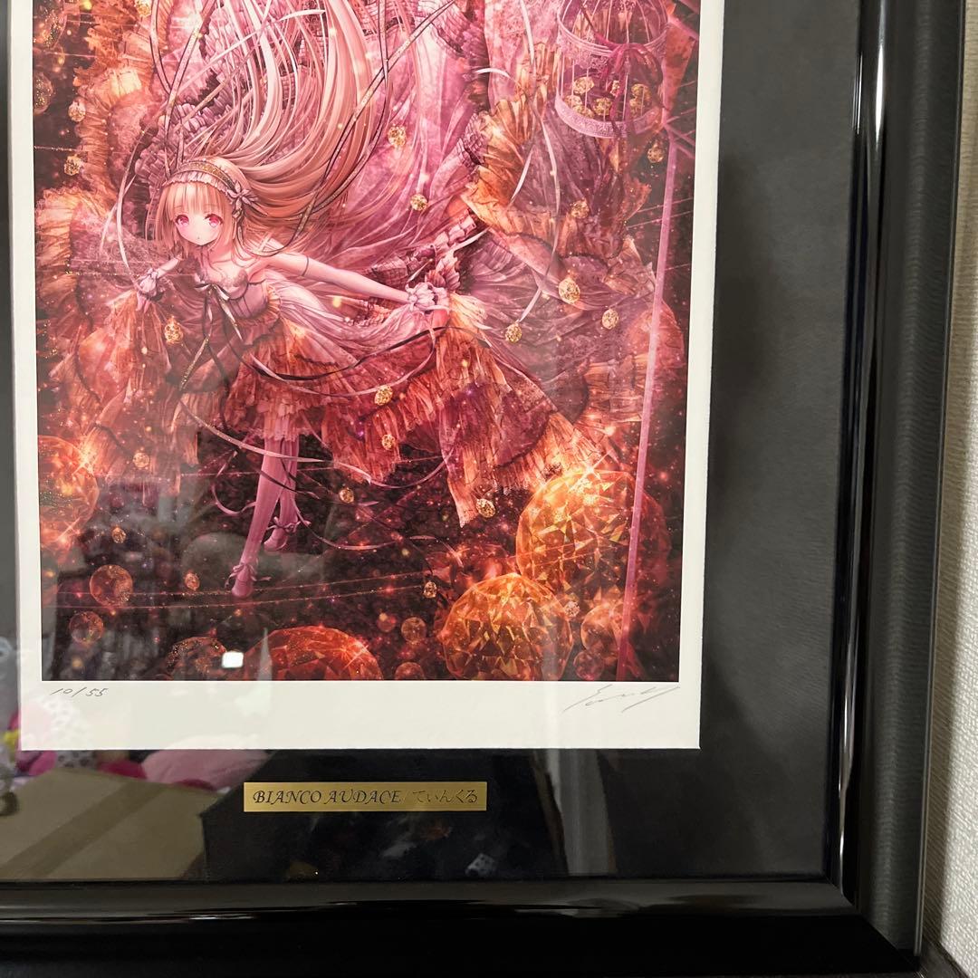 値下げ中！てぃんくる　版画　BIANCO AUDACE
