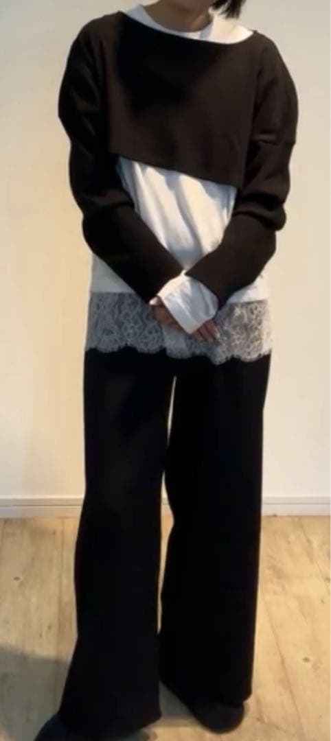 COUDRE♡リブトップス