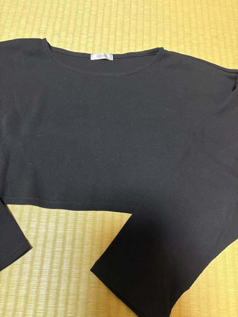 COUDRE♡リブトップス