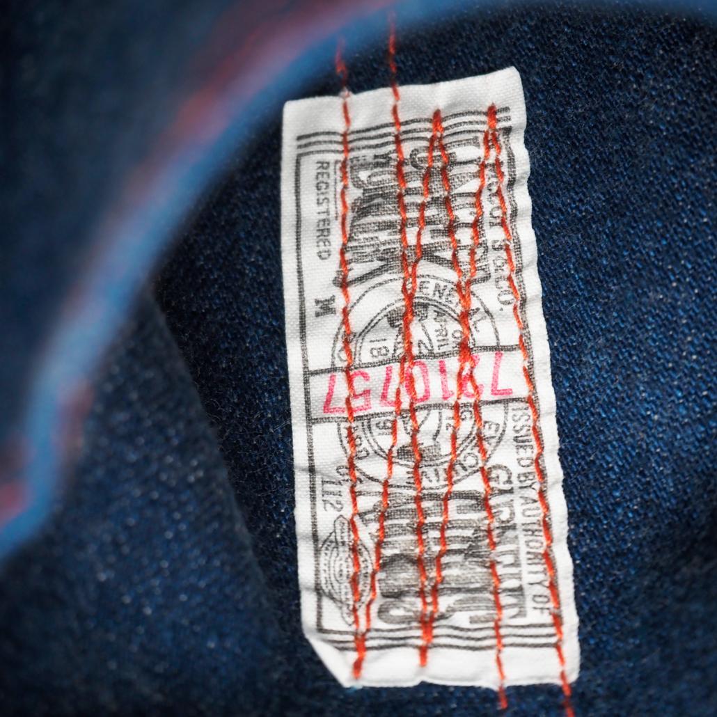 近年モデル The Real McCoy's トリプルステッチデニムパンツ