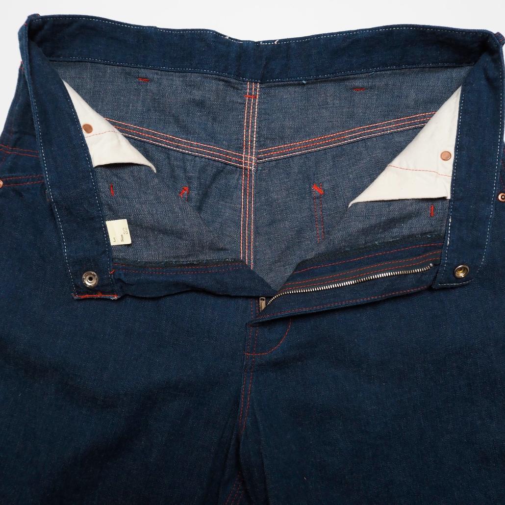 近年モデル The Real McCoy's トリプルステッチデニムパンツ