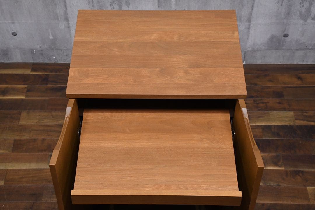 ECK64 堀田木工所 アルダー材 パソコンデスク プリンターラック PCデスク