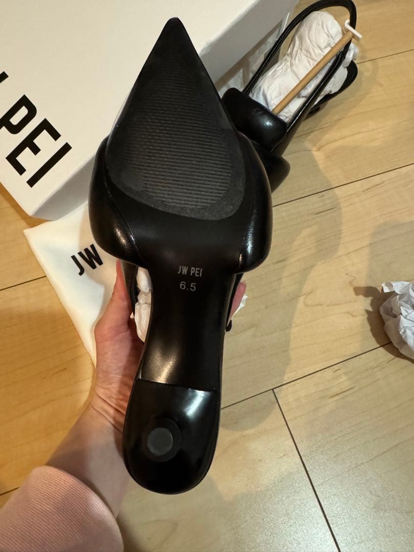 JW PEI ブラックミュール 6.5