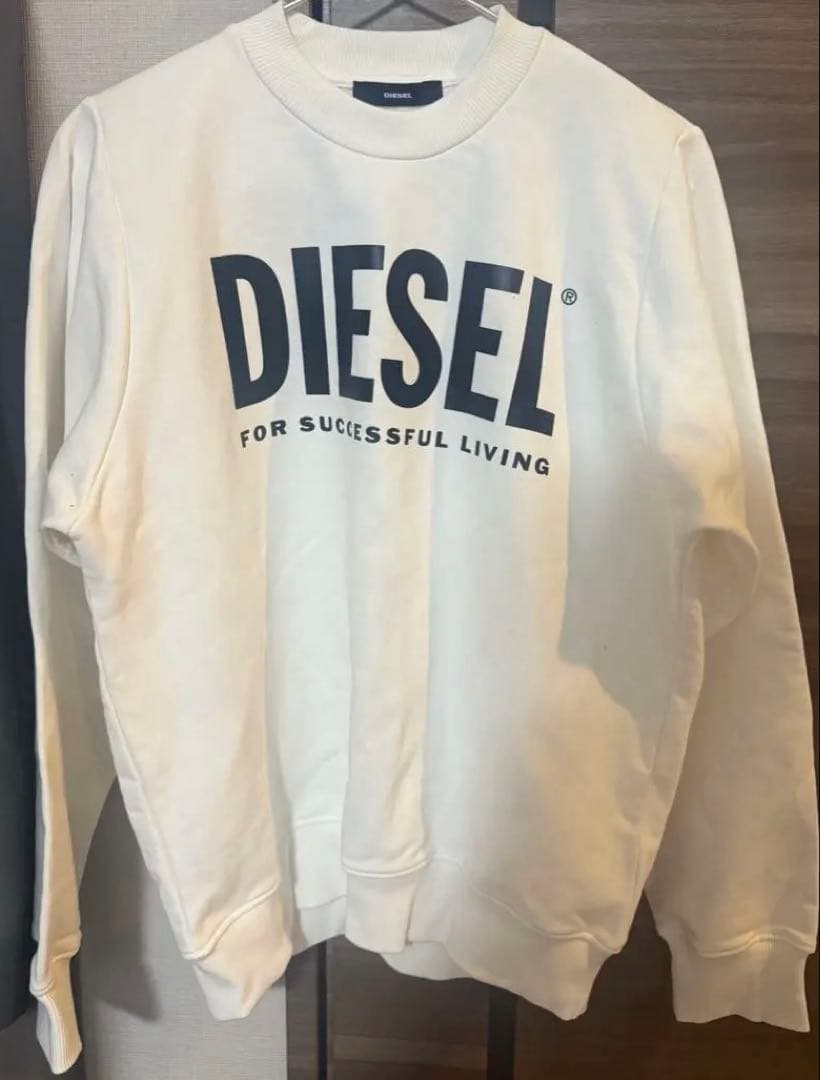 DIESEL ホワイト スウェット XS