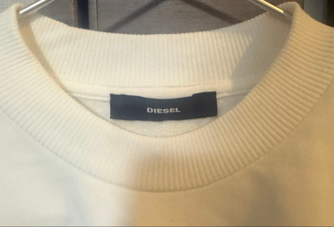 DIESEL ホワイト スウェット XS