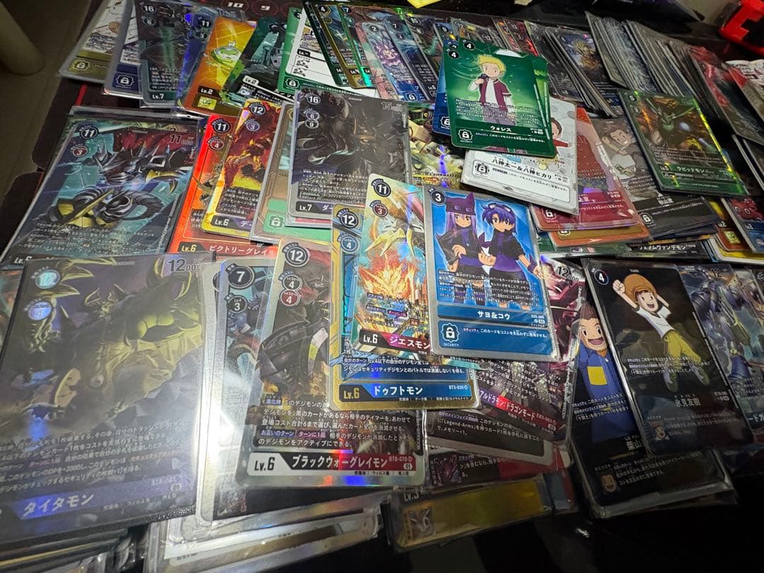 デジモンカードまとめ売り　引退品　SR、パラレル、プロモ等約450枚