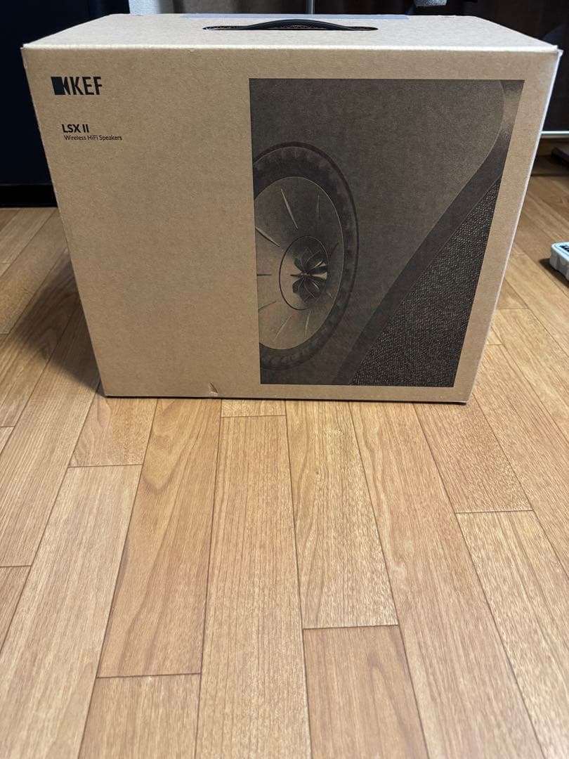 KEF LSX II カーボンブラック