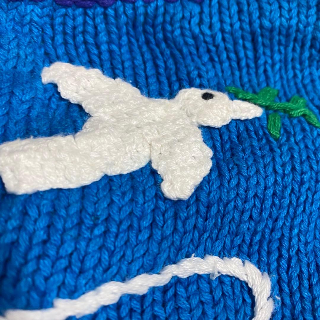 Storybook Knits アニマル 動物 ニットガーディガン 古着 レトロ