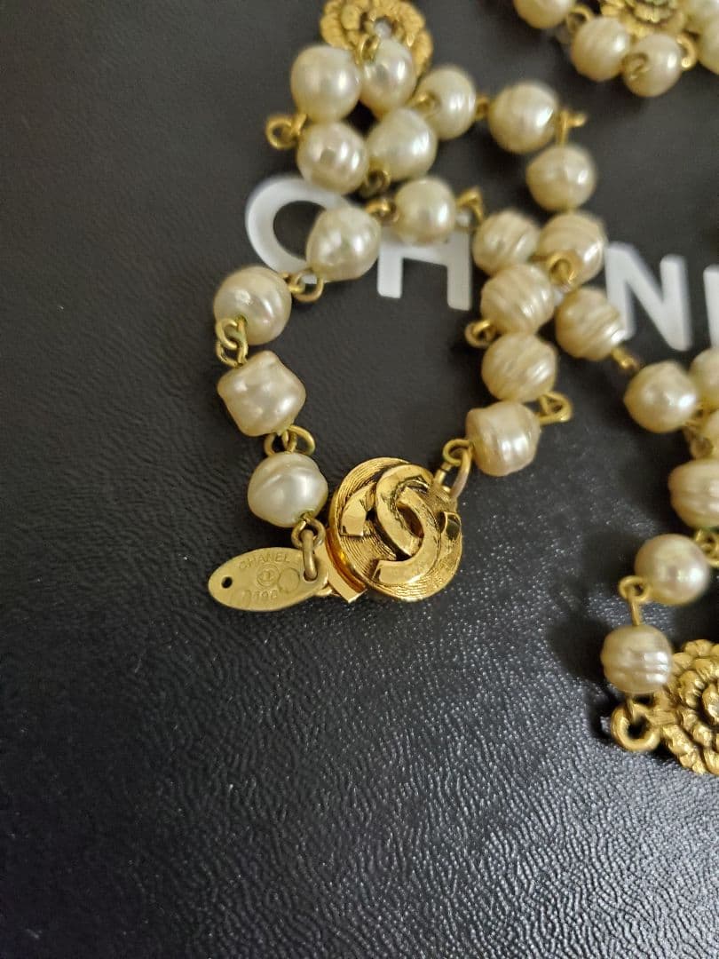 ★専用★CHANEL シャネル　パール ネックレス ゴールドトーン
