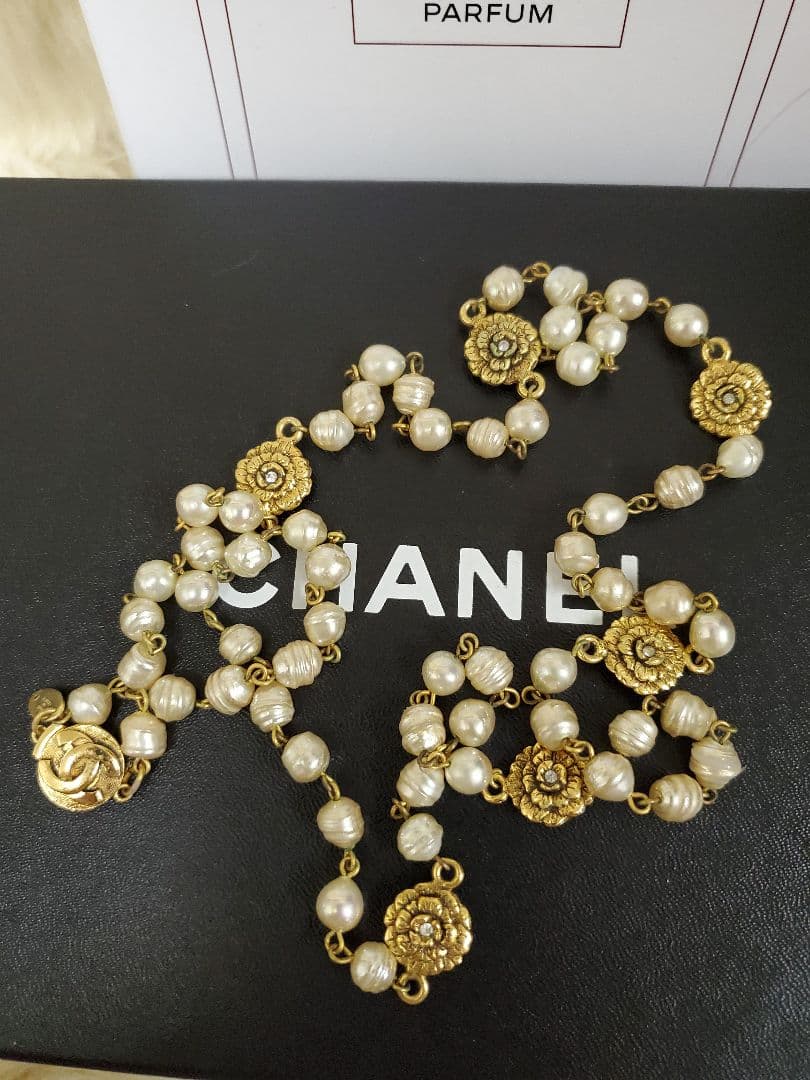 ★専用★CHANEL シャネル　パール ネックレス ゴールドトーン