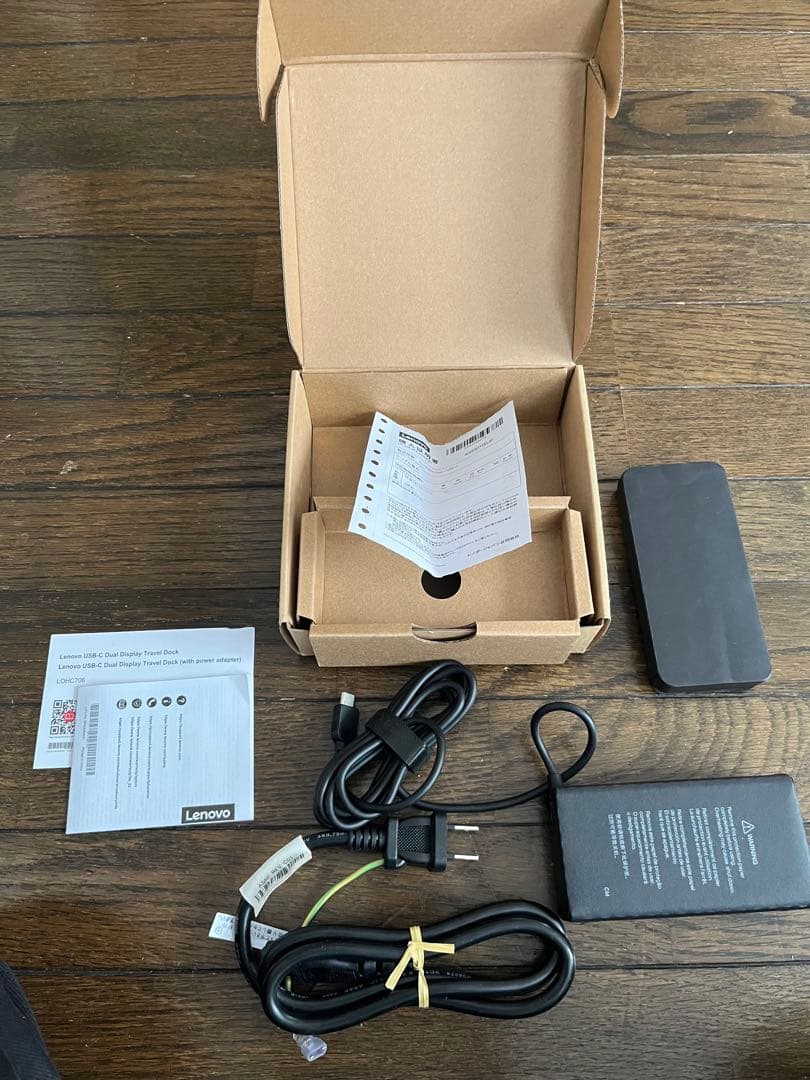 Lenovo USB Type-C デュアルディスプレイ トラベルドック