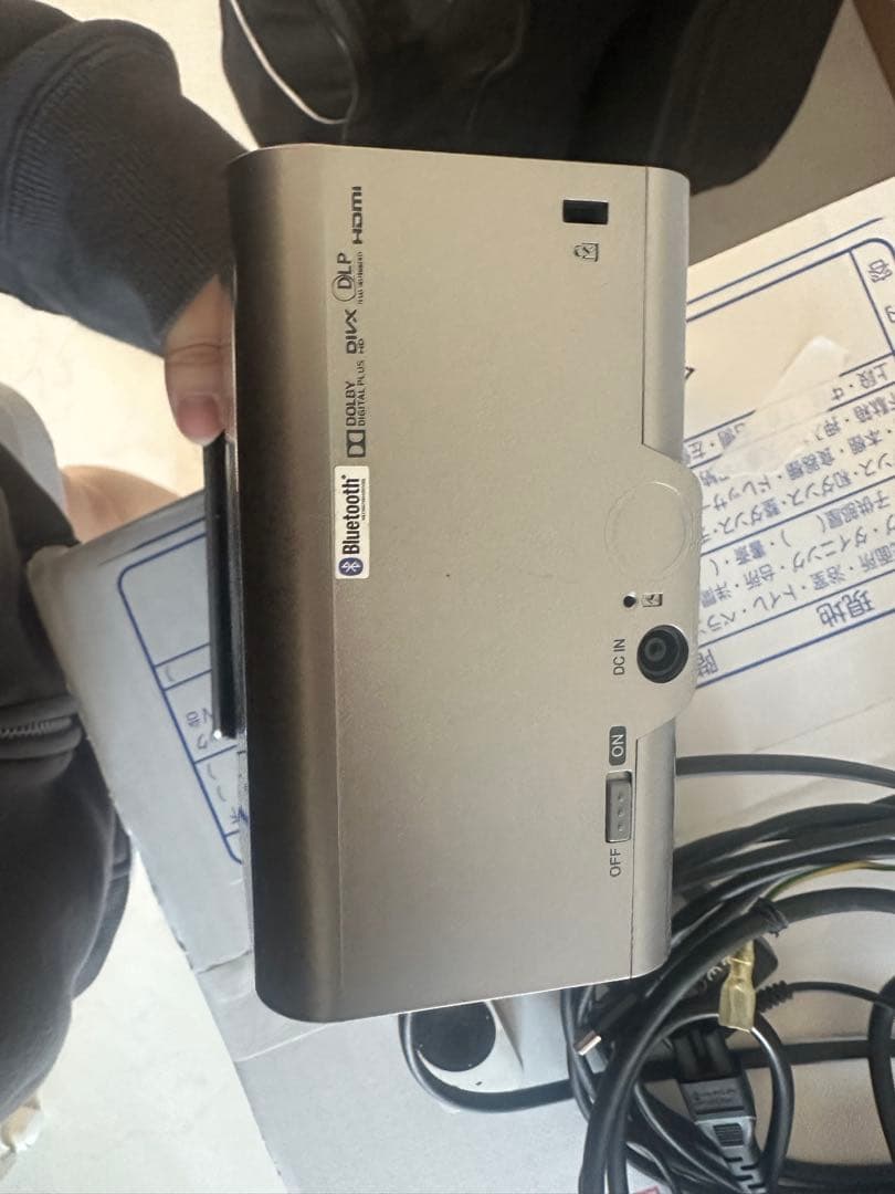 LG プロジェクター 本体 リモコン付き