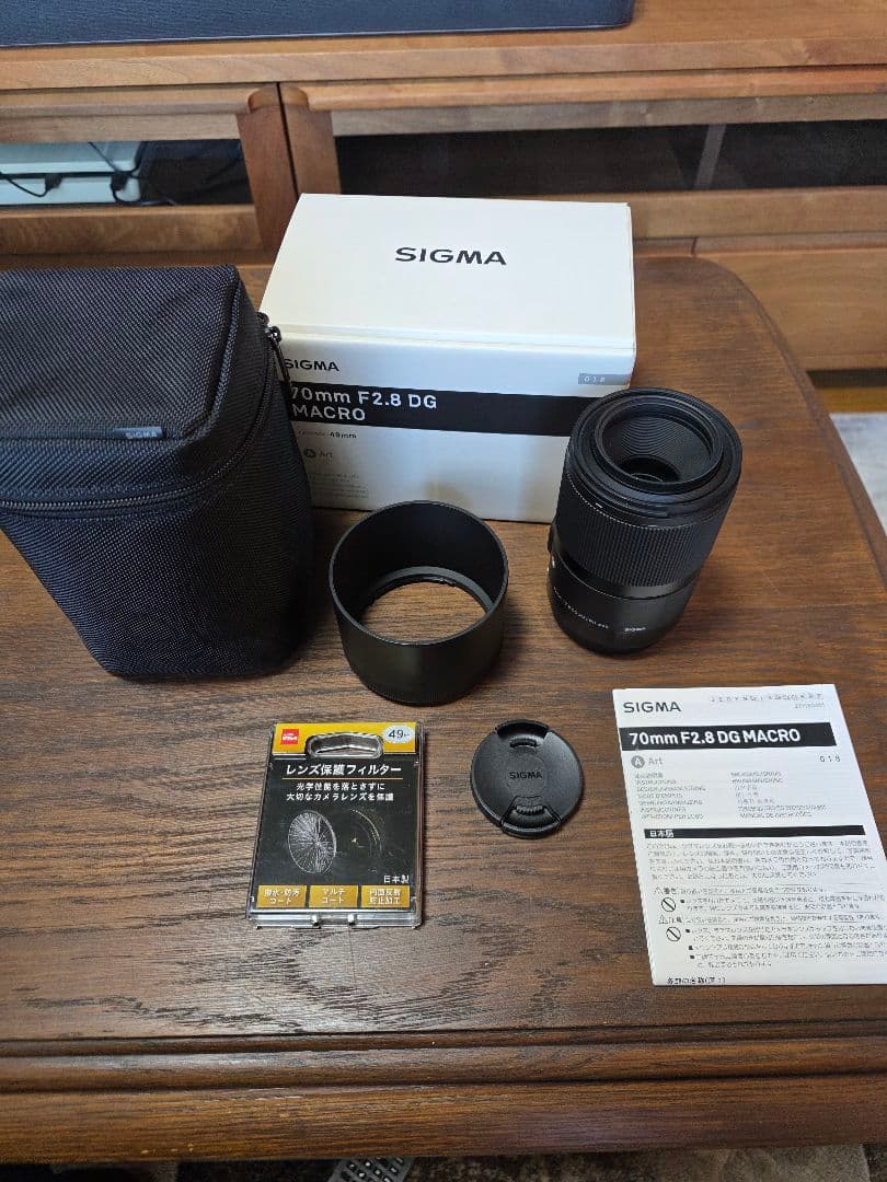 SIGMA 70mm F2.8 DG MACRO キャノンEFマウント用