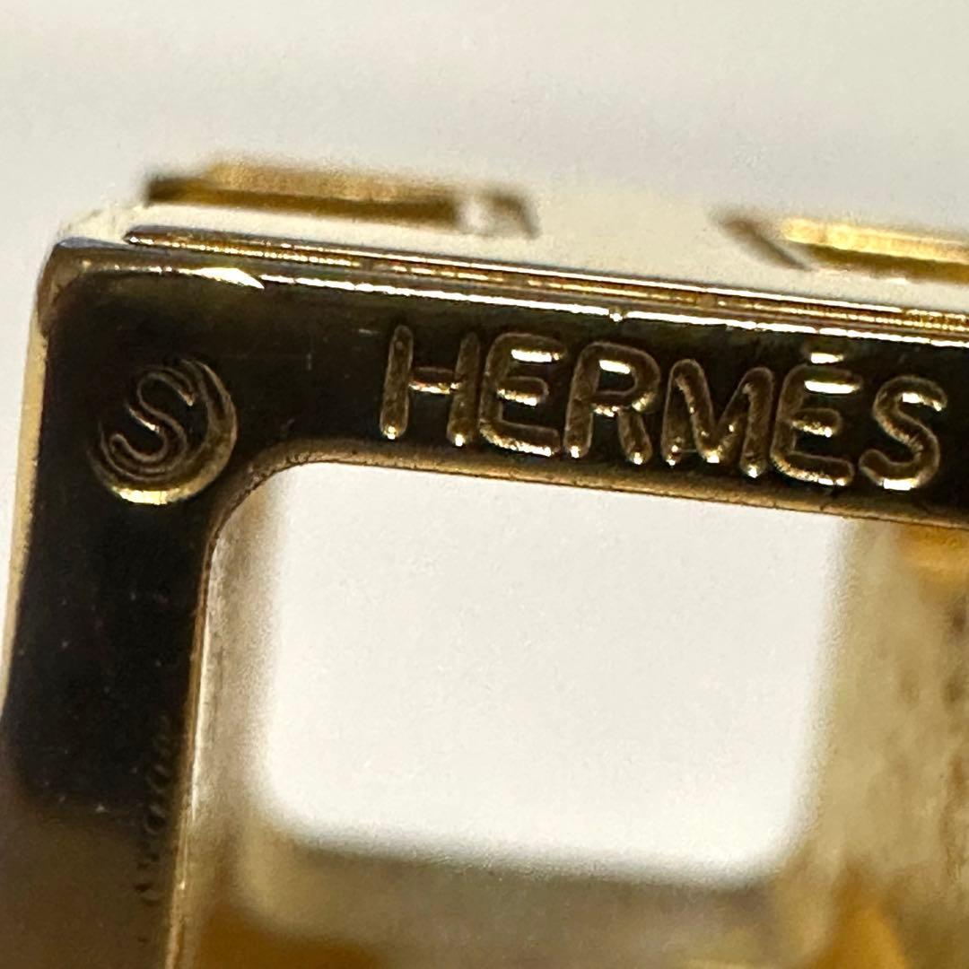 エルメス　HERMES　ペントップ　Hキューブペンダント　カージュドアッシュ