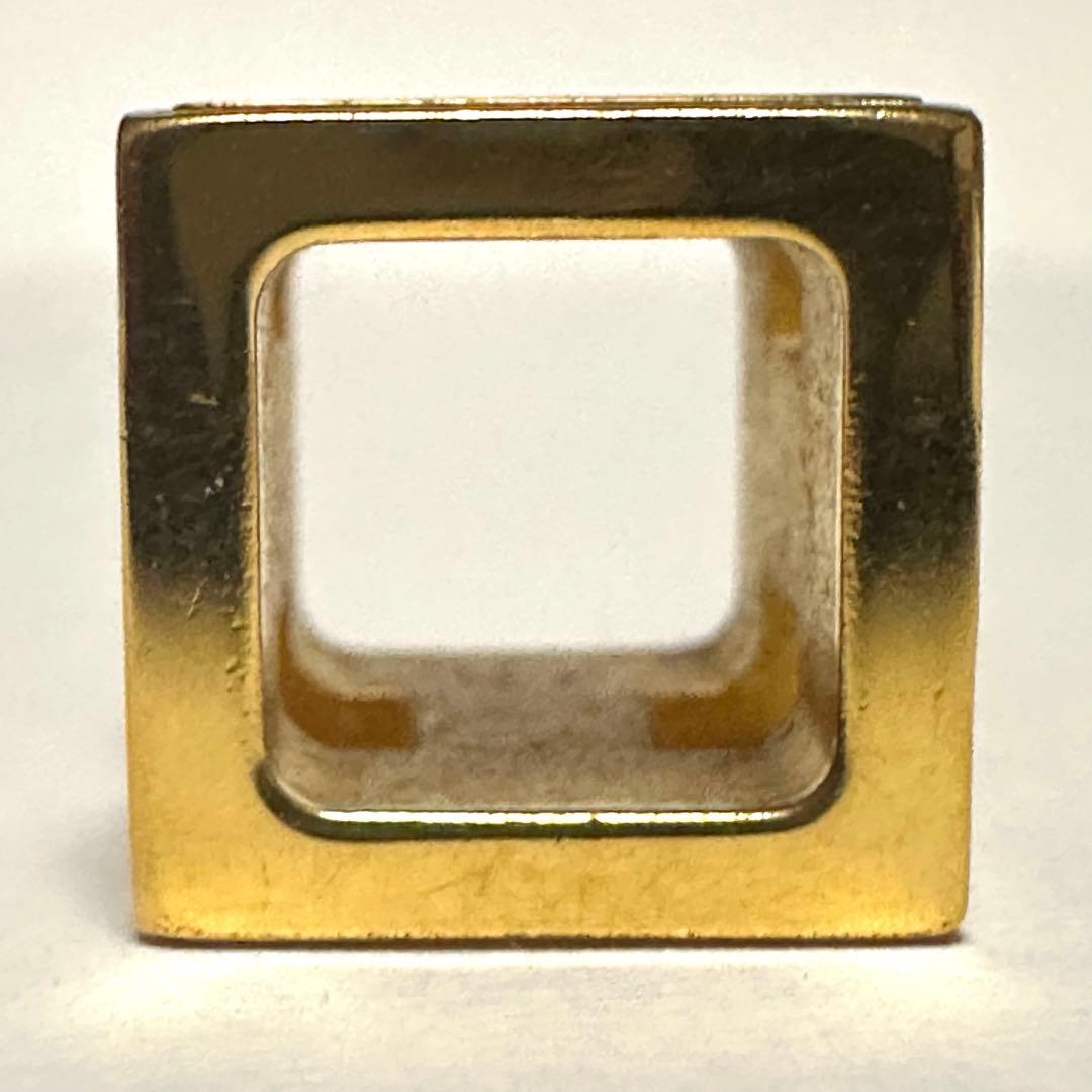 エルメス　HERMES　ペントップ　Hキューブペンダント　カージュドアッシュ