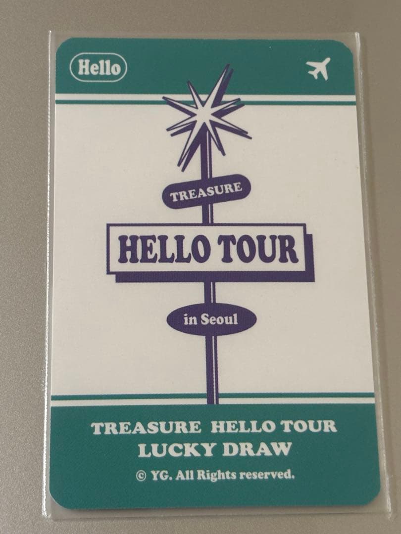 treasure ソウルコン MD ラキドロ　トレカ　制服　ジョンウ