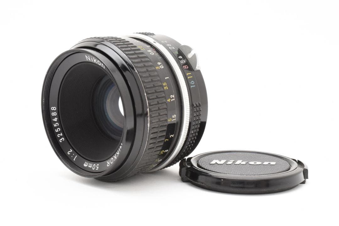 #405■動作品■ Nikon NIKKOR 50mm 1:2 単焦点レンズ