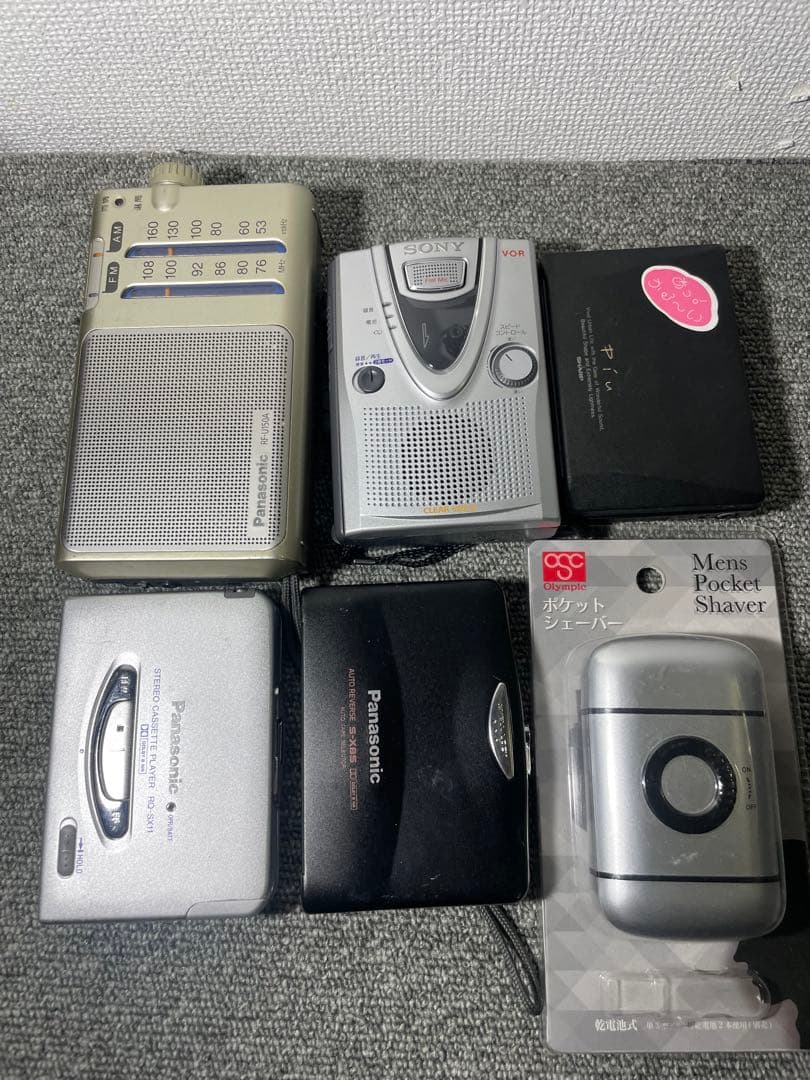 Panasonic、SONY カセットウォークマン