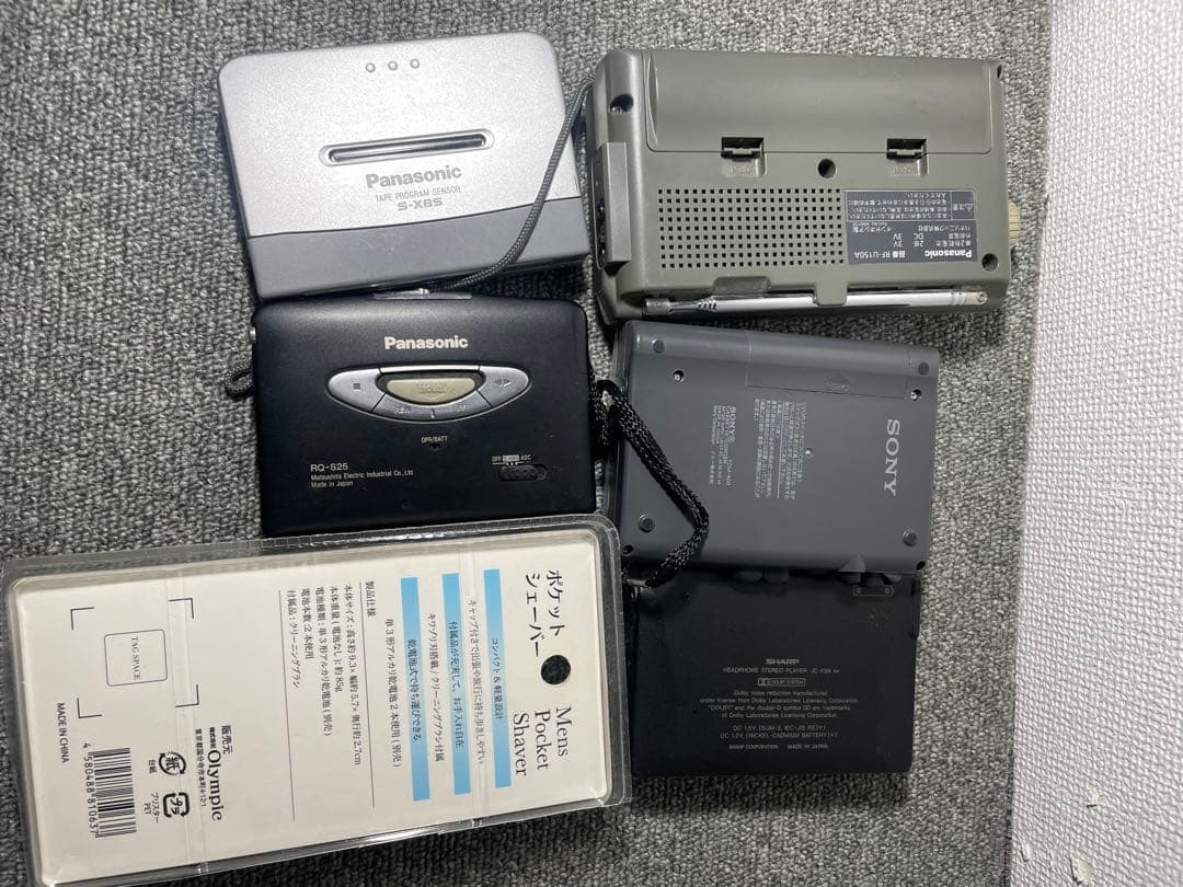 Panasonic、SONY カセットウォークマン