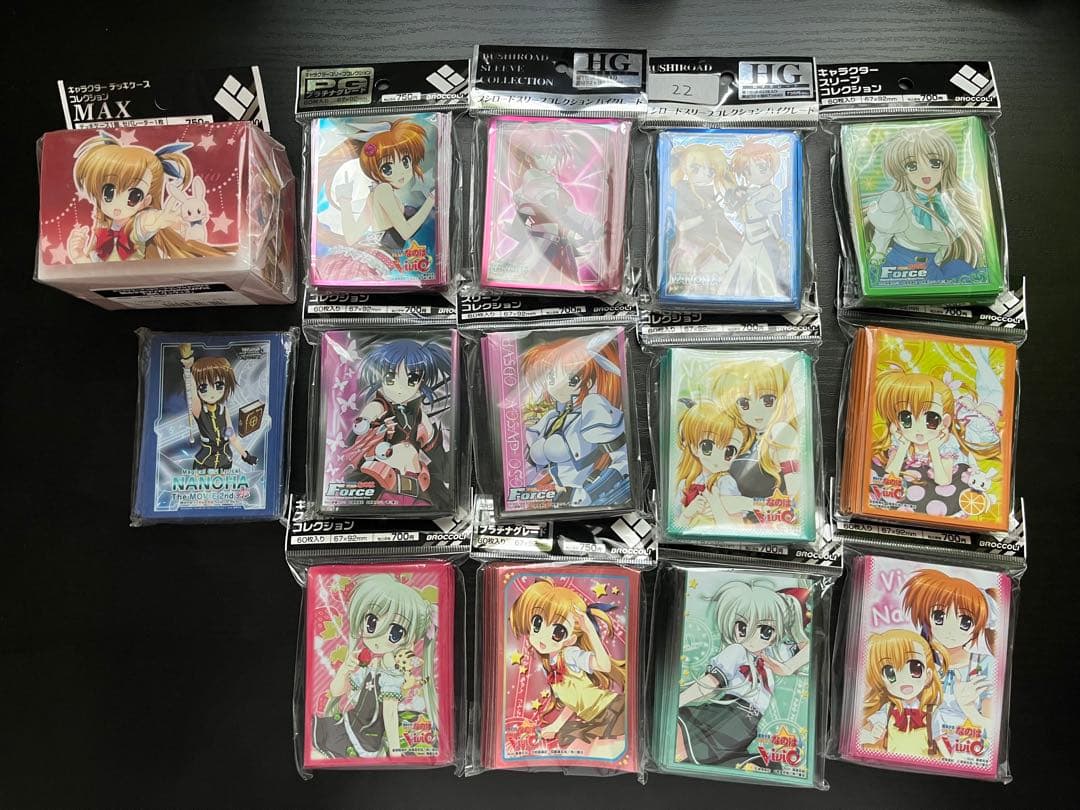 魔法少女リリカルなのは　スリーブ　デッキケース　未開封　vivid force