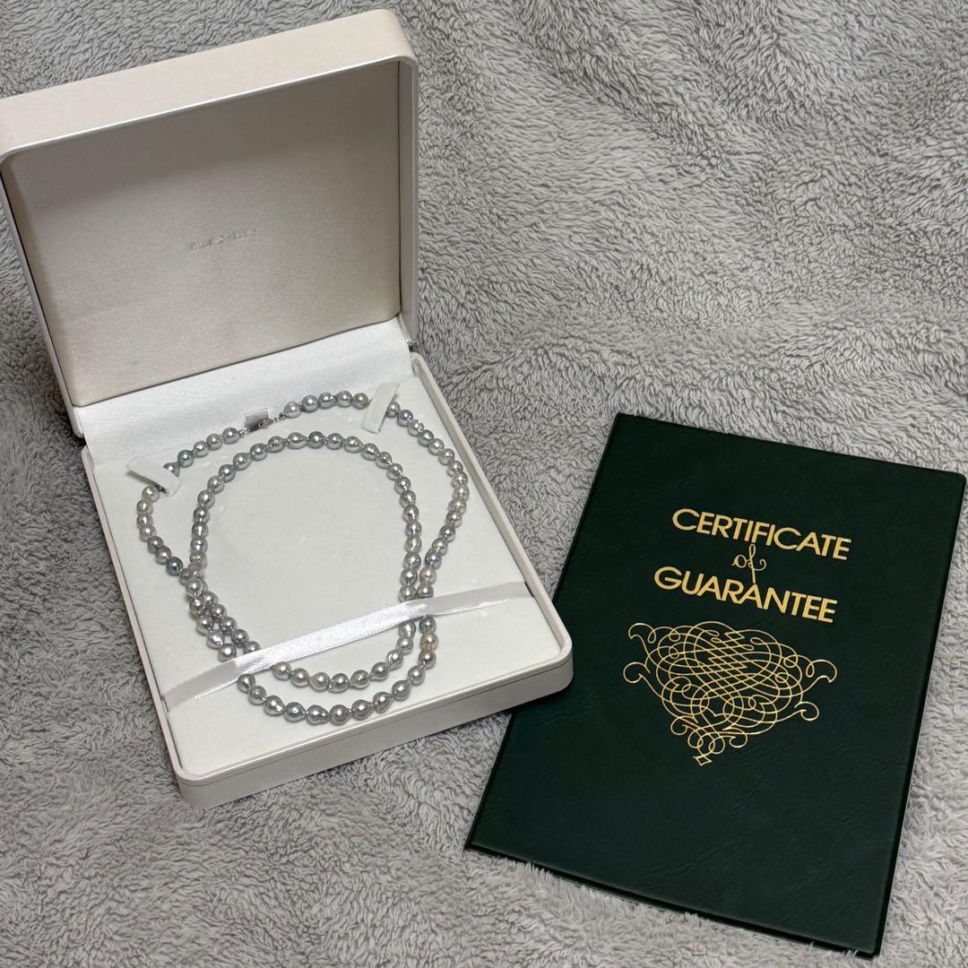 IRIS.bis イリスビス アコヤ真珠 ネックレス 85cm 真珠総合研究所