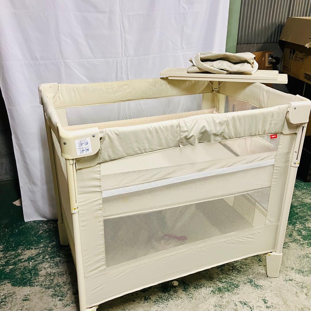 11r42 Aprica アップリカ ココネルエアープラス ベビーベッド