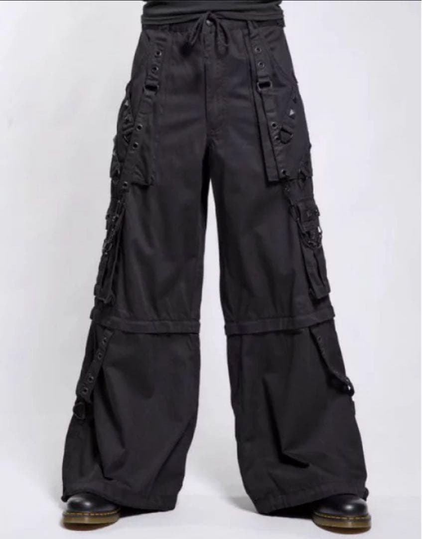 TRIPP nyc トリップ ワイドパンツ ブラック 手錠 チェーン パンク 黒