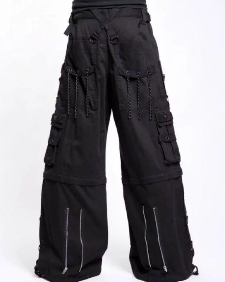 TRIPP nyc トリップ ワイドパンツ ブラック 手錠 チェーン パンク 黒